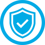 Icon of a shield with a checkmark, symbolizing proven performance in thermal insulation.
